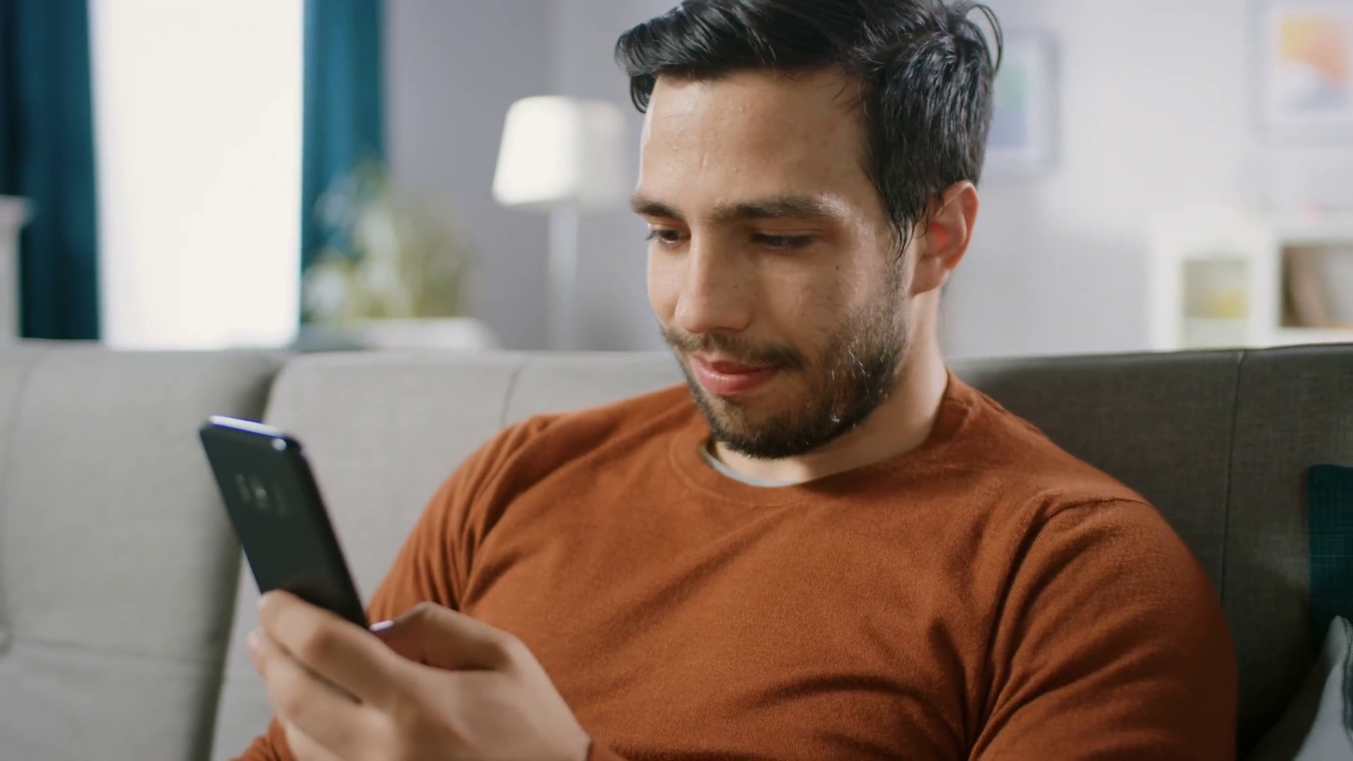 man on phone payment man on phone payment