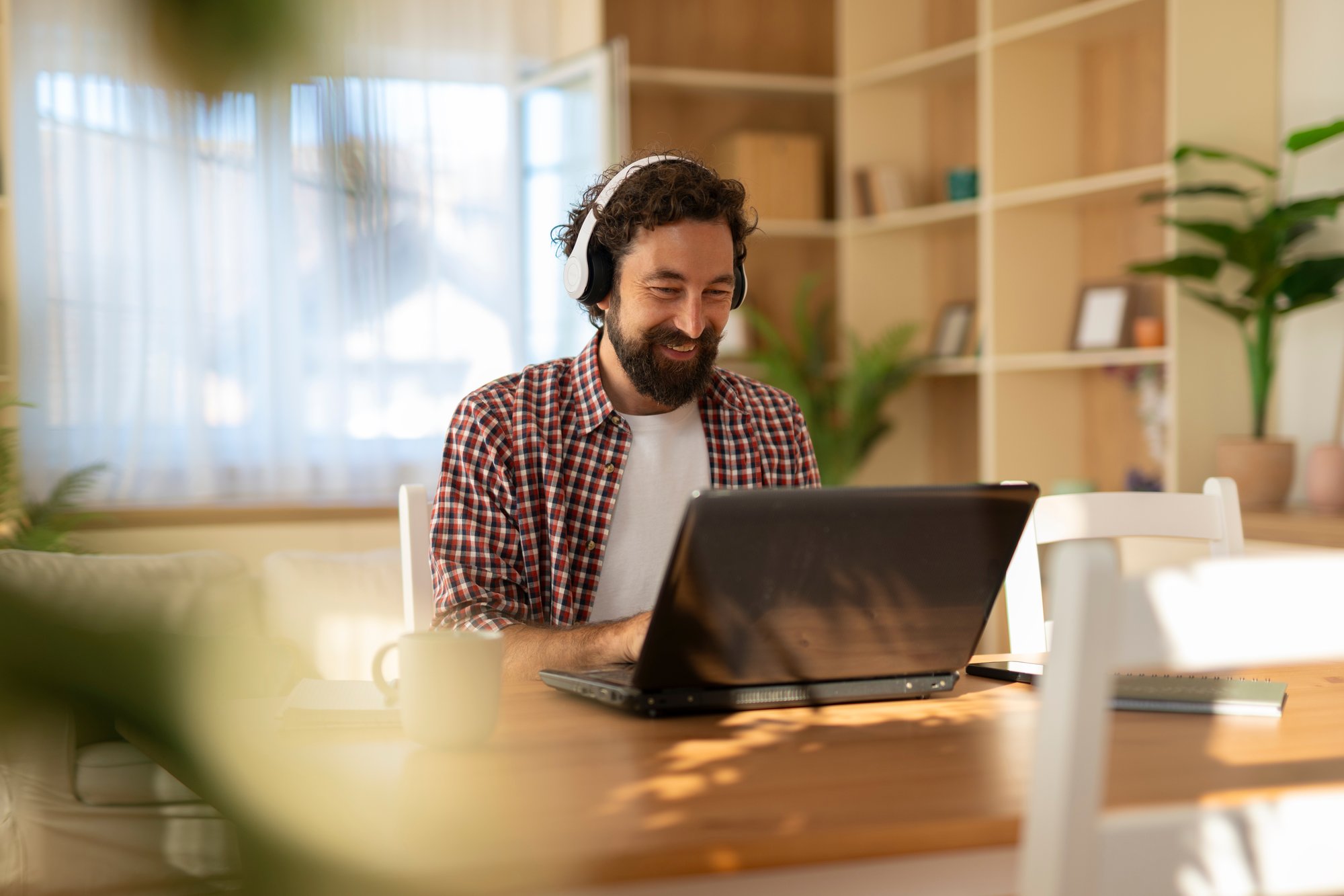 work from home internet photo