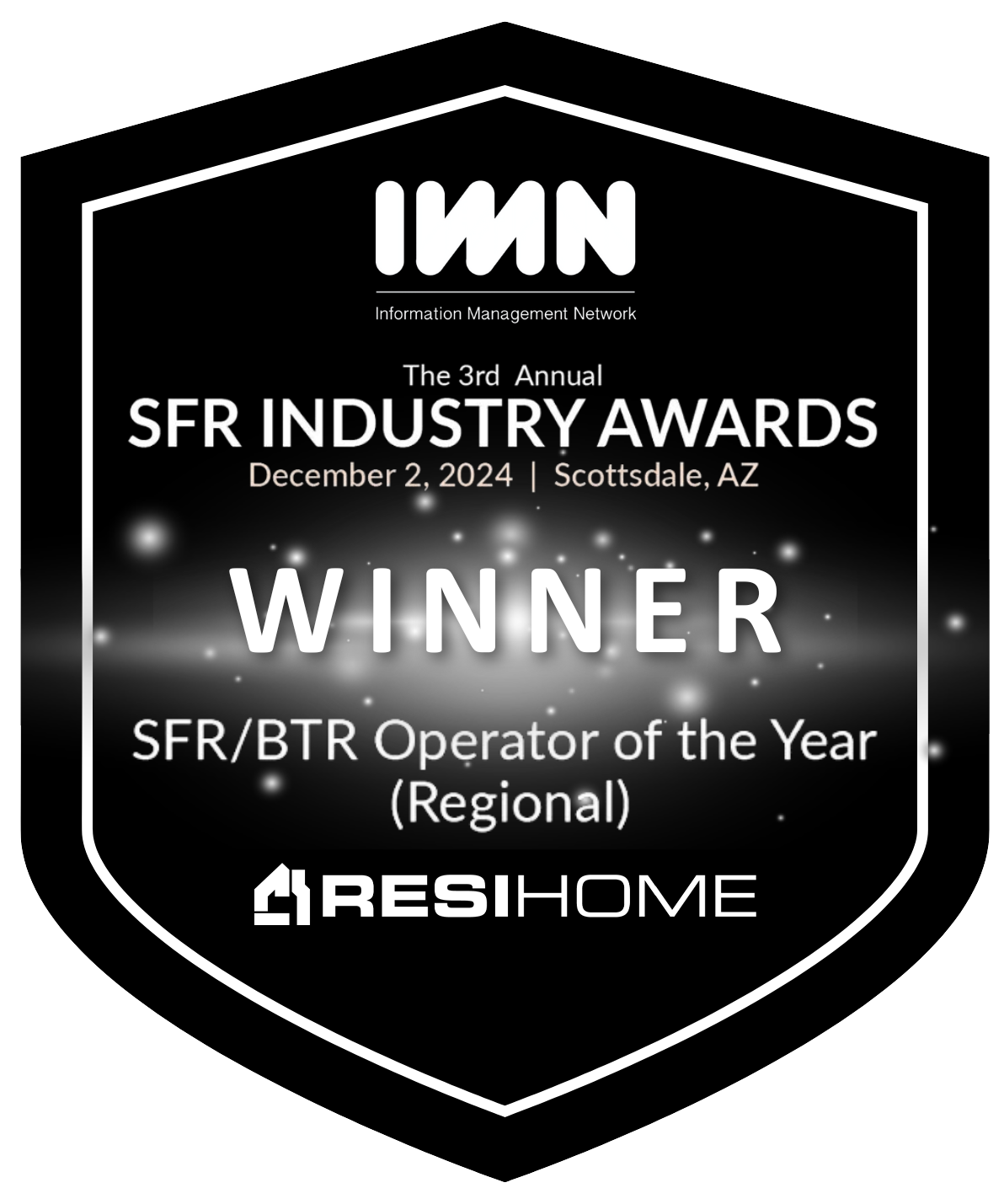 IMN SFR Industry Awards winner