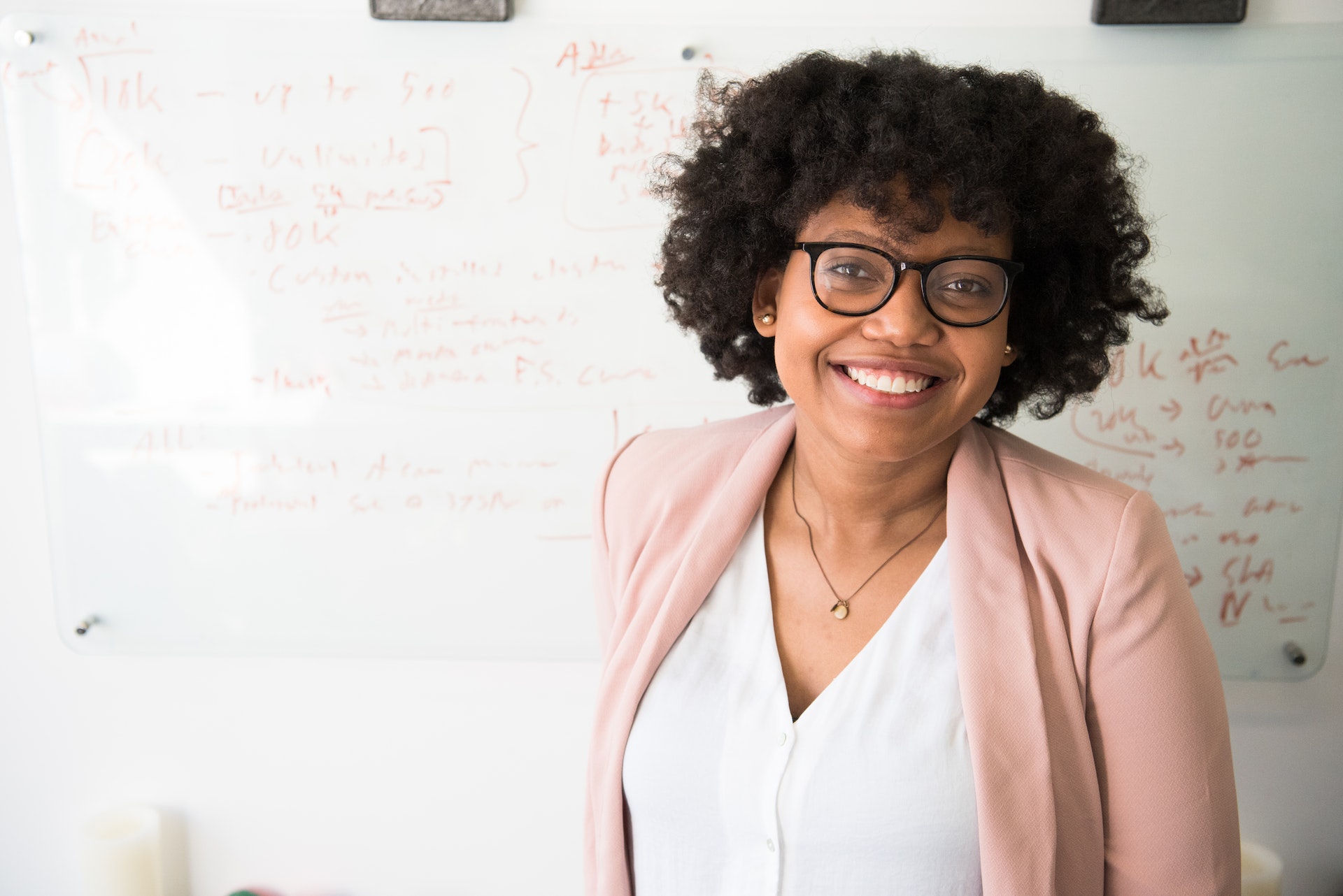 happy smiling professional woman